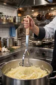Masher with Long Wooden Handle - 2