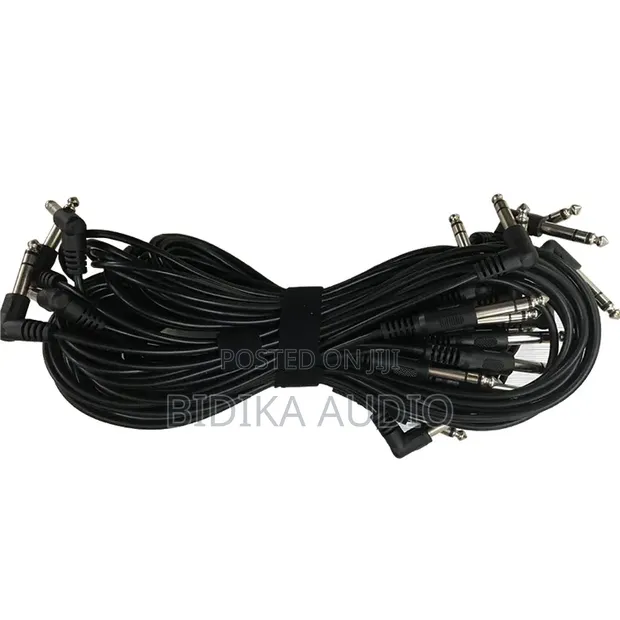 12-Cable Combination Snake Wire Harness Kit 6.35mm TRS Male - 1