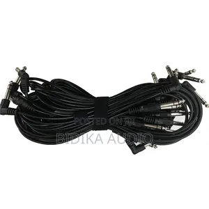 12-Cable Combination Snake Wire Harness Kit 6.35mm TRS Male