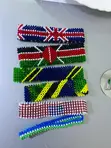 Masai Beads Bangili za Bendera ya Kenya - 3
