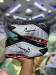 Nike Shox R4 'Silver Orange' Sneakers - 1
