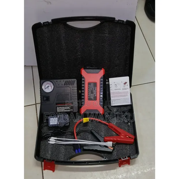 High Power Jumpstarter Kit na Air Compressor - 1