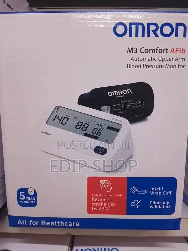 Omron M3 Comfort AFib Blood Pressure Monitor - 1