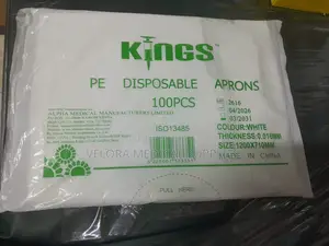Aprons za Plastiki za PE Zinazoweza Kutupwa - Pakiti ya 100
