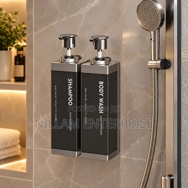Double Luxury Wall Mounted Soap Dispenser - 1