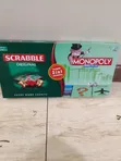 Mchezo wa Bodi wa Scrabble na Monopoly 2-kwa-1 - 1