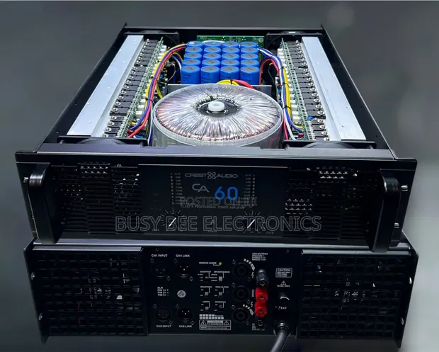Crest Audio CA-60 Power Amplifier | Kilele cha 10000W - 1