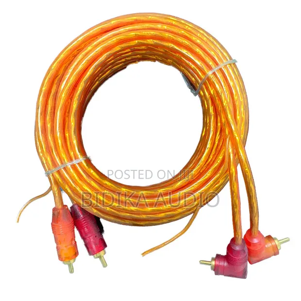 OEM Factory Professional Audio Car RCA Cable with 4 Connectors - 1