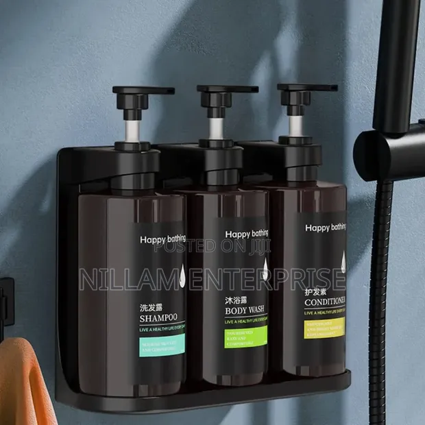 3pcs Luxury Wall Mounted Soap Dispensers - 1