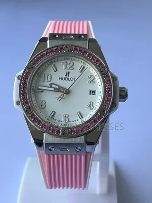 Saa ya Hublot Big Bang kwa Wanawake - Pink/Bluu