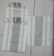 Braided Woven Table Runner na Tassels + Mats 6 - 4