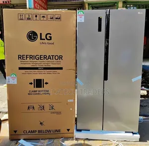 LG 519L Side-by-Side Fridge Haipati Barafu