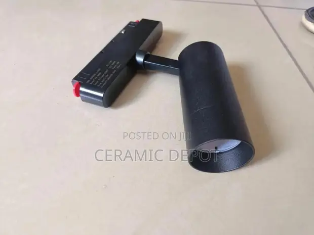 Black Track Light Spotlight - Directional Adjustable - 1