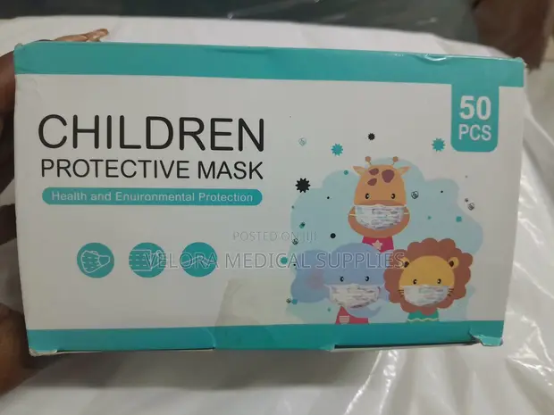 Masks za Uso za Kinga kwa Watoto - Pakiti ya 50 - 1
