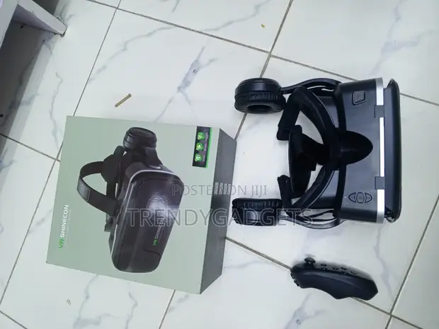 SHINECON VR Headset ya Simu na Miwani ya 3D na Kidhibiti - 1