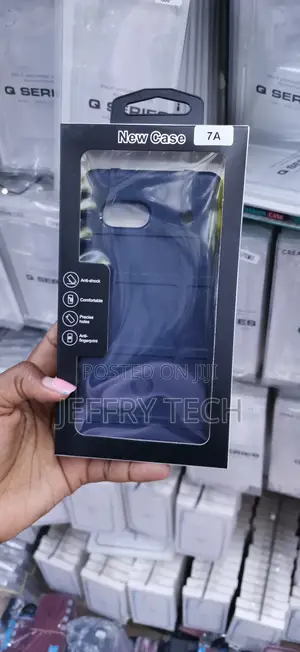 Rugged Shield TPU Silicone Case for Google Pixel 7a - Navy Blue
