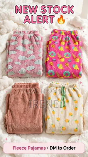 Warm Fleece Pajamas