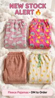 Warm Fleece Pajamas - 1