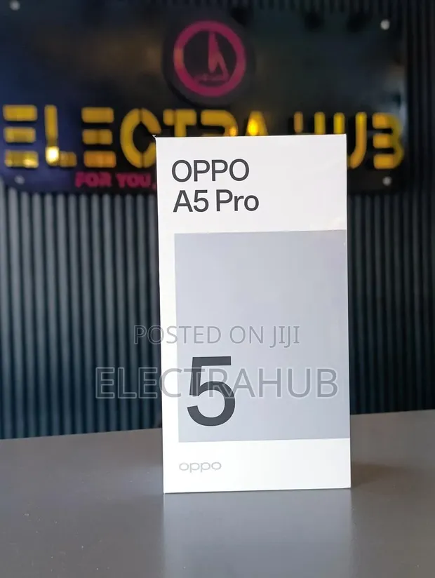 Oppo A5 Pro 256GB Mpya Nyeusi - 1