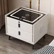 Modern Two-Tone Bedside Cabinet - 1
