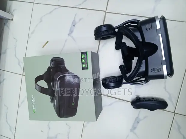 SHINECON 3D VR Headset & Controller for Mobile - 1