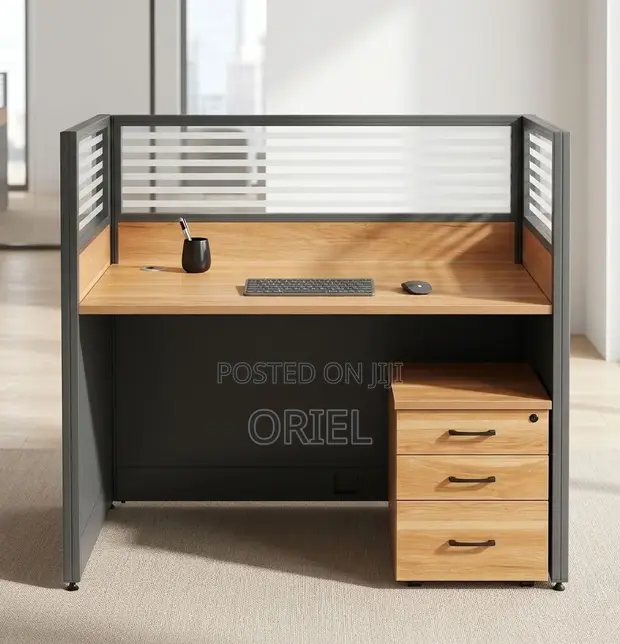 Modern Office Partition Desk System - Modular Workstations - 1