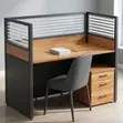 Modern Office Partition Desk System - Modular Workstations - 2