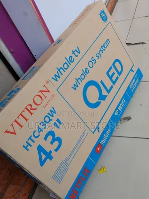 Vitron 43" Smart QLED Whale OS TV HTC43QW