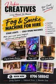 Fog Machine, Cold Spark & Stage Lighting for Events - 2