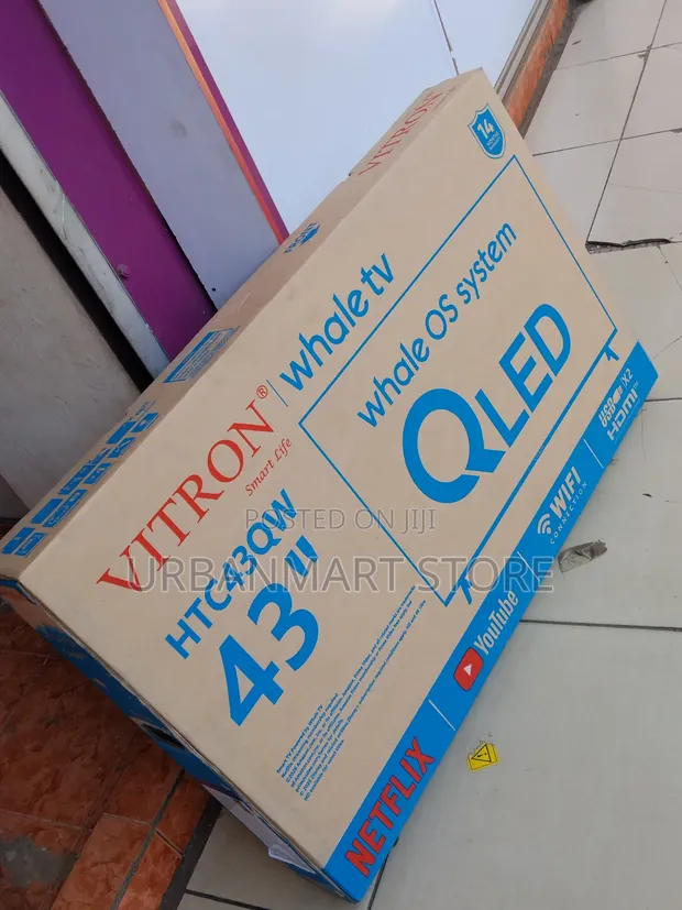 Vitron 43" Full HD QLED Smart TV - 1