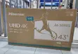 Hisense 43" 4K UHD TV - Mfululizo wa 43A6 - 1
