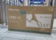 Hisense 43" 4K UHD TV - Mfululizo wa 43A6 - 2