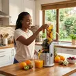 Signature Silverware Juicer ya Cold Press ya Slow - 2