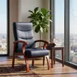 Black Executive Bliss Guest Chair - 4