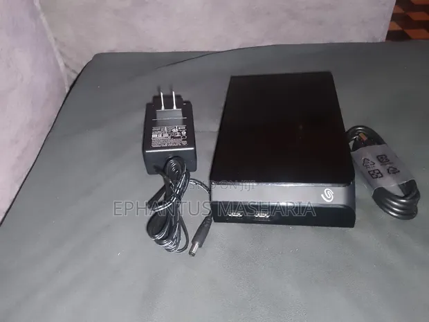 8TB Seagate External Hard Drive with USB Hub - 1