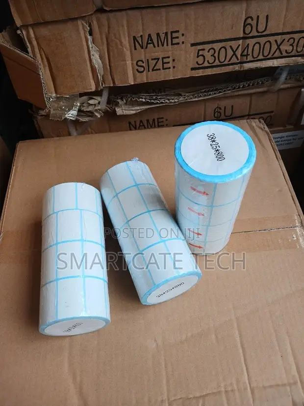 38x25mm Thermal Barcode Label Rolls - 1