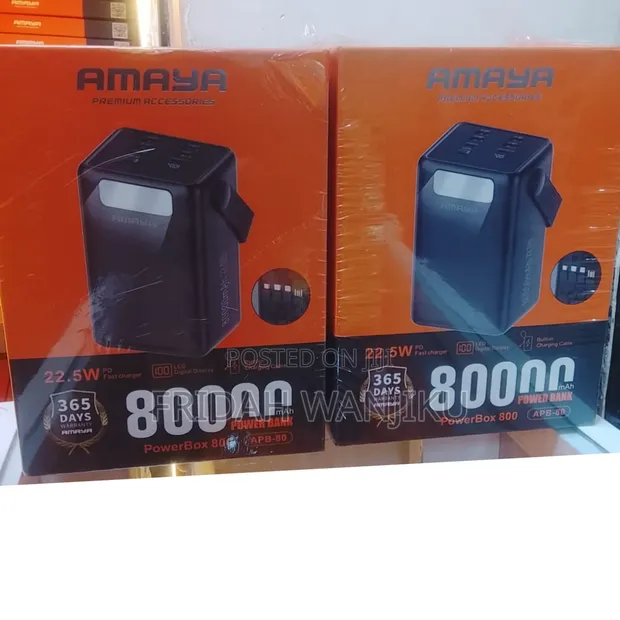 Amaya Power Box 800 80000mAh APB-80 22.5W PD - 1