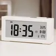 CL LED Digital Alarm Clock - White - 2