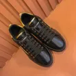 Dolce & Gabbana Crocodile-Pattern Leather Sneakers - 3