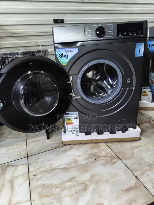 Smartpro Front Load 8kg Washing Machine - 1