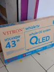 Vitron 43 Inch Smart QLED TV yenye Wi-Fi - 1