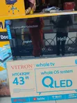 Brand New Vitron 43 Inch Smart QLED TV - 14 Month Warranty - 2