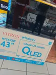 Brand New Vitron 43 Inch Smart QLED TV - 14 Month Warranty - 3