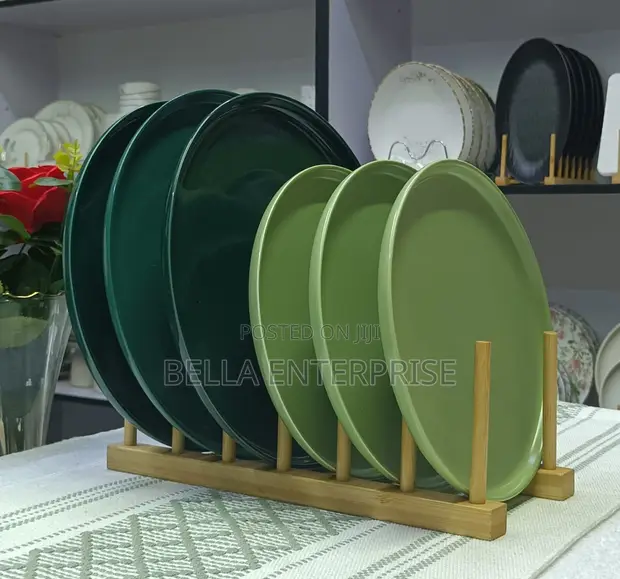 Sahani za Chakula cha Jioni za Nordic za Matte (Ndogo & Kubwa) - 1