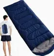 Sleeping Bag | Camping | Warm Adult Size | Blue or Black - 3