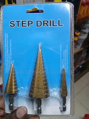 Step Drill Bit Set - Self-Starting