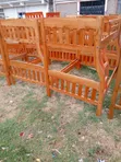 Mexcan Double Decker Hardwood Bed (4x6 & 3.5x6) - 2