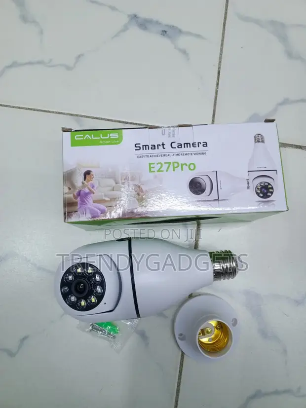 CALUS E27 Kamera ya Balbu Mahiri yenye WiFi - 1