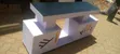 TV Stand with Marble Top Design - 2