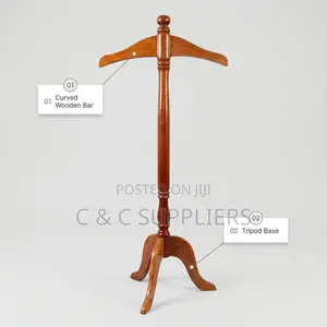 Directors Coat Stand - Mbao Kahawia